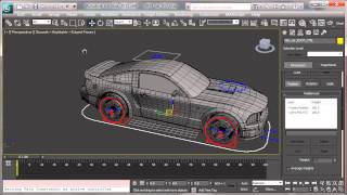 Advanced Vehicle Rigging in 3dsmax 20 Setting up a path animation xvid [upl. by Niram]