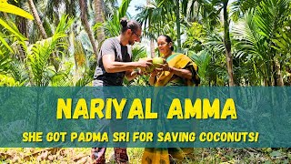 Nariyal Amma  Andaman  Padma Sri Awardee  Organic farming [upl. by Dolora]