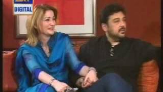 Good Morning Pakistanadnan sami with wife in GMPp2mp4 [upl. by Odell]