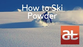 How to Ski Powder Alltracks Academy [upl. by Ted]