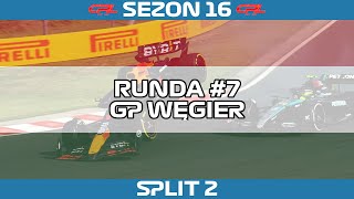 CPL  SEZON 16  SPLIT 2  7 GP WĘGIER  F1 24 [upl. by Lamaaj]