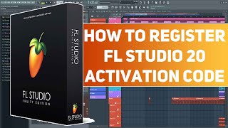 How to Register Activation Code on FL Studio [upl. by Kerred]