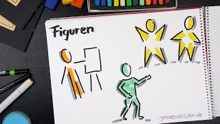 Flipcharts gestalten 414 Figuren [upl. by Kyla250]