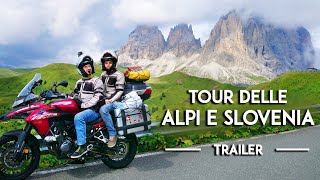 Tour delle Alpi e Slovenia in moto  Trailer [upl. by Duwalt]