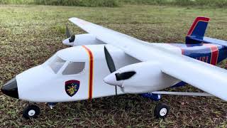 RC Plane DIY Skytruck Livery Indonesian Police [upl. by Demakis878]