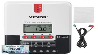 VEVOR 20A MPPT Solar Charge Controller 12V  24V Auto DC Input Review [upl. by Eleahcim]