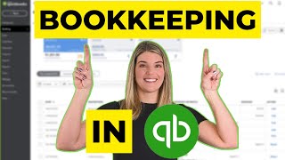 How to do a full month of bookkeeping in QBO full tutorial [upl. by Jordon]