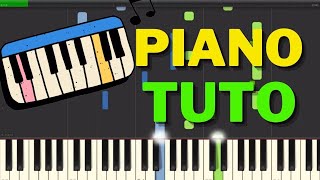 🎵 Mozart  La Marche Turque Rondo Alla Turca  Piano Tutorial Synthesia [upl. by Abel]