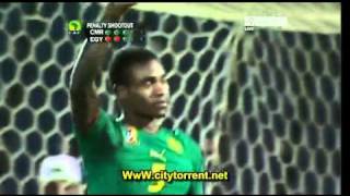 Cameroon vs Egypt Penalty Kicks [upl. by Ialda282]