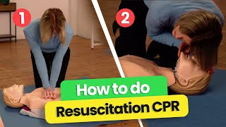 How To Perform CPR A Step By Step Guide  Resuscitation CPR First Aid Training [upl. by Hugon]