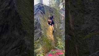 Squamish Bouldering  Amphitheatre Left V1 climbing bouldering rockclimbing bc britishcolumbia [upl. by Evaleen]