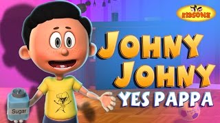 Johny Johny Yes Papa KIDS Nursery Rhyme  3D Animation English Rhymes Songs for Children  KidsOne [upl. by Abraham]