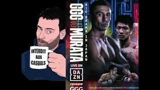 GGG vs MURATA LIVE captaincrochet [upl. by Asilef]