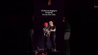 Diljit dosanjh and Ed sheeran concert ❤️ [upl. by Tadeo]