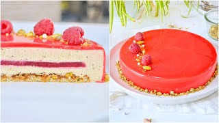 Entremets Pistache et Framboise [upl. by Gilbart]