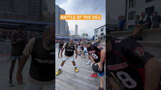 OG’s were really going at it 💪 nyc streetball basketball [upl. by Jessa]