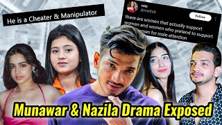 MUNAWAR FARUQUI BEING EXTREMELY PROBLEMATIC NAZILA AYESHA amp ANJALI ARORA WERE BETRAYED [upl. by Eimmaj]