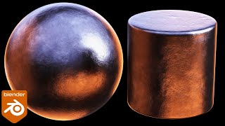 Procedural Scratched Metal Material Blender Tutorial [upl. by Monteria168]