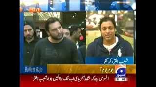 Shahid Afridi vs Shoaib Akhtar  BIG Media FIGHT [upl. by Delgado103]