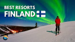 Top 5 Best Ski Resorts in Finland  202324 [upl. by Hgieleak]