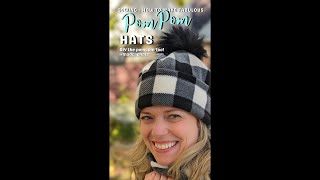 How to Sew a Fleece Pom Pom Beanie Hat  An Easy Beginners sewing tutorial [upl. by Kylstra]