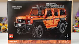 LEGO Technic 42177 MercedesBenz G 500 PROFESSIONAL Line  LEGO Speed Build Review [upl. by Femi]