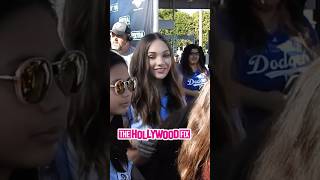 Maddie Ziegler Shows Love To Fans While Interviewing For Extra At Universal Studios In Hollywood [upl. by Onivla]