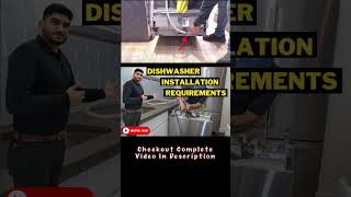 dishwasher installation requirements  bosch dishwasher  best dishwasher 2023  dishwasher shorts [upl. by Patricio]