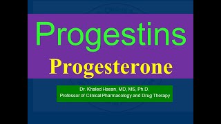 Progesterone Clinical Pharmacology [upl. by Ayifa779]