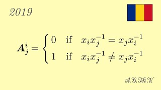 Romanian District Mathematical Olympiad 12th grade 2019 problem 3 [upl. by Ayaj67]