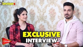 Zareen Khan and Abhinav Shukla Interview by Prateek Sur  SpotboyE [upl. by Leonard]