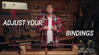 SKI  How to adjust your ski bindings [upl. by Edlin358]