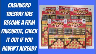 5 Fun scratch cards to brighten your day £15 of the £3 Cashword Extra scratch tickets [upl. by Mandie]