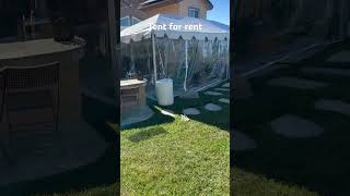 Tent 15 x 30 ft tent party partytent event tentstove [upl. by Durrell]