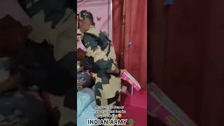 Indian Army 🪖 Amar choto bon ar hubo husband bon ka surprise dilo 🥰 stephensourav explorepage [upl. by Marissa]