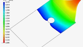 Moldex3D Weld Line Prediction of Hole Design [upl. by Nnairb16]