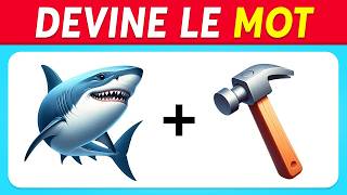 Devine 100 MOTS en ÉMOJIS  Quiz Rébus en Émojis [upl. by Akemot488]