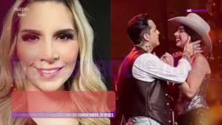 Karla Panini reacciona al romance de Christian Nodal y Ángela Aguilar [upl. by Ecargyram805]