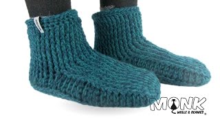 MonkGammlos Hüttenschuhe häkeln Teil 2 [upl. by Gavrah]