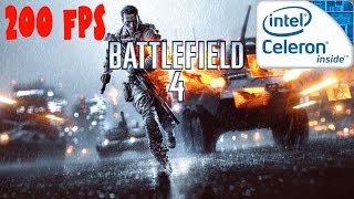 BF4 en ULTRA sur CELERON avec dexcelent taux FPS cest par ici [upl. by Rebmetpes]