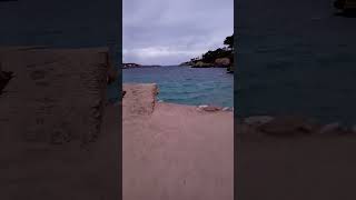 Calo Des Pou Mallorca Spain April 2024 🇪🇸🌞⛵🏖️🤩 Exploring the beach 🇪🇸🌞⛵🏖️🤩 [upl. by Einegue]