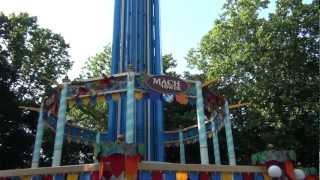 Mäch Tower OnRide Busch Gardens Williamsburg [upl. by Olegna]