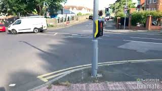 Silence Mode Beepers Tomswoods Hill Turpins LaneManor Road Traffic Light  4724 Chigwell [upl. by Enidualc]