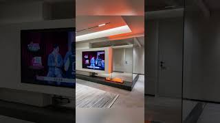 tv wall design interiordesign interiordesigner buildingmaterials decor decoration [upl. by Solon]