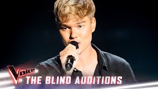 The Blind Auditions Jack Vidgen sings Hello  The Voice Australia 2019 [upl. by Cayla]