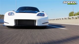 Honda S2000 Turbo 440Ps Amuse Widebody [upl. by Inness]