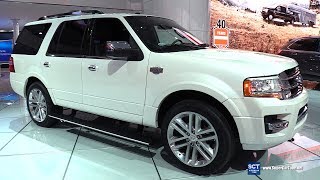 2017 Ford Expedition King Ranch  Exterior and Interior Walkaround  2017 Detroit Auto Show [upl. by Frodin700]