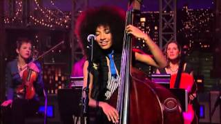 Esperanza Spalding  Winter Sun HQ David Letterman Appearance [upl. by Abehs65]