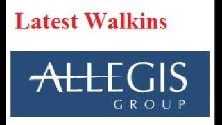 ALLEGIS  WALKIN  BANGALORE  JAVA AND SQL  FRESHERS  ANY DEGREE [upl. by Lorrad]