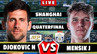 🔴LIVE N Djokovic vs Mensik J • Shanghai Masters ATP1000 2024 QUATERFINAL Djokovic mensik Shangha [upl. by Fidelas139]